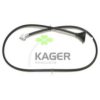 KAGER 19-5510 Tacho Shaft